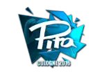 Sticker | pita (Foil) | Cologne 2016