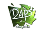 Sticker | daps (Foil) | Cologne 2016
