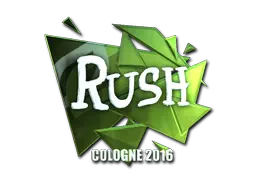 Sticker | RUSH (Foil) | Cologne 2016 Sticker | RUSH (Foil) | Cologne 2016