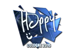 Sticker | Happy (Foil) | Cologne 2016 Sticker | Happy (Foil) | Cologne 2016