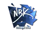 Sticker | NBK- (Foil) | Cologne 2016
