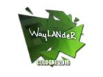 Sticker | wayLander | Cologne 2016