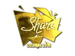 Sticker | Shara (Gold) | Cologne 2016