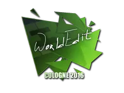 Sticker | WorldEdit | Cologne 2016