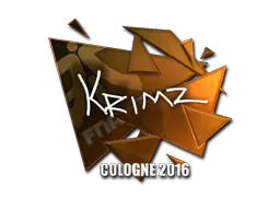 Sticker | KRIMZ (Foil) | Cologne 2016 Sticker | KRIMZ (Foil) | Cologne 2016