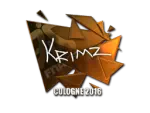 Sticker | KRIMZ (Foil) | Cologne 2016