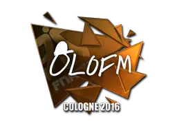 Sticker | olofmeister (Foil) | Cologne 2016 Sticker | olofmeister (Foil) | Cologne 2016