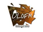 Sticker | olofmeister (Foil) | Cologne 2016
