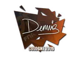 Sticker | dennis | Cologne 2016 Sticker | dennis | Cologne 2016