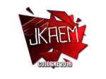 Sticker | jkaem (Foil) | Cologne 2016