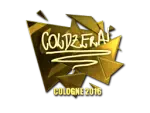 Sticker | coldzera (Gold) | Cologne 2016
