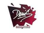 Sticker | denis | Cologne 2016