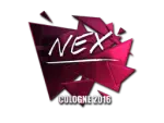 Sticker | nex (Foil) | Cologne 2016