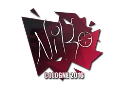 Sticker | NiKo | Cologne 2016 Sticker | NiKo | Cologne 2016