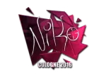 Sticker | NiKo (Foil) | Cologne 2016