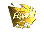 Sticker | Edward (Gold) | Cologne 2016