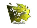 Sticker | flamie (Foil) | Cologne 2016