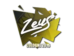 Sticker | Zeus | Cologne 2016 Sticker | Zeus | Cologne 2016