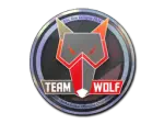 Sticker | MTS GameGod Wolf (Holo) | Cologne 2014