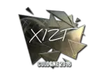 Sticker | Xizt (Foil) | Cologne 2016