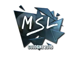Sticker | MSL (Foil) | Cologne 2016 Sticker | MSL (Foil) | Cologne 2016