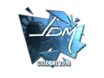 Sticker | jdm64 (Foil) | Cologne 2016