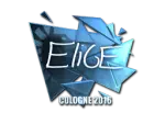 Sticker | EliGE (Foil) | Cologne 2016