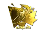 Sticker | Hiko (Gold) | Cologne 2016