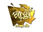 Sticker | bodyy (Gold) | Cologne 2016
