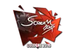 Sticker | ScreaM (Foil) | Cologne 2016