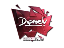 Sticker | dupreeh (Foil) | Cologne 2016 Sticker | dupreeh (Foil) | Cologne 2016