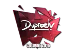 Sticker | dupreeh (Foil) | Cologne 2016