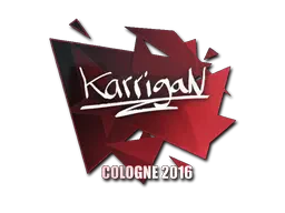 Sticker | karrigan | Cologne 2016 Sticker | karrigan | Cologne 2016