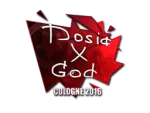 Sticker | Dosia (Foil) | Cologne 2016