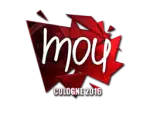 Sticker | mou (Foil) | Cologne 2016