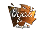 Sticker | byali (Foil) | Cologne 2016