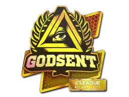 Sticker | GODSENT (Holo) | Atlanta 2017 Sticker | GODSENT (Holo) | Atlanta 2017