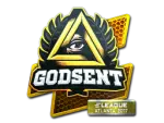 Sticker | GODSENT (Foil) | Atlanta 2017
