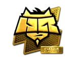 Sticker | HellRaisers (Gold) | Atlanta 2017