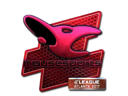 Sticker | mousesports (Foil) | Atlanta 2017 Sticker | mousesports (Foil) | Atlanta 2017