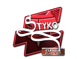 Sticker | STYKO (Foil) | Atlanta 2017 Sticker | STYKO (Foil) | Atlanta 2017