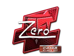 Sticker | Zero (Foil) | Atlanta 2017 Sticker | Zero (Foil) | Atlanta 2017