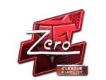 Sticker | Zero (Foil) | Atlanta 2017