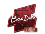 Sticker | bondik | Atlanta 2017