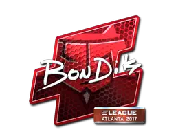 Sticker | bondik (Foil) | Atlanta 2017 Sticker | bondik (Foil) | Atlanta 2017