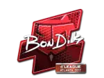Sticker | bondik (Foil) | Atlanta 2017
