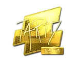 Sticker | tarik (Gold) | Atlanta 2017