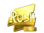 Sticker | RUSH (Gold) | Atlanta 2017