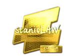 Sticker | stanislaw (Gold) | Atlanta 2017