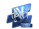 Sticker | Happy (Foil) | Atlanta 2017